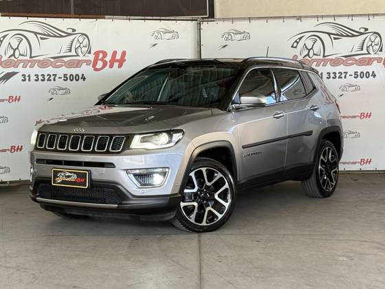 JEEP COMPASS 2.0 16V FLEX LIMITED AUTOMÁTICO JEEP COMPASS 2.0 16V FLEX LIMITED AUTOMÁTICO